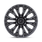 Fuel 1PC D848 REBAR 22x12 Wheel with Matte Gunmetal Finish and 6x135 Bolt Pattern