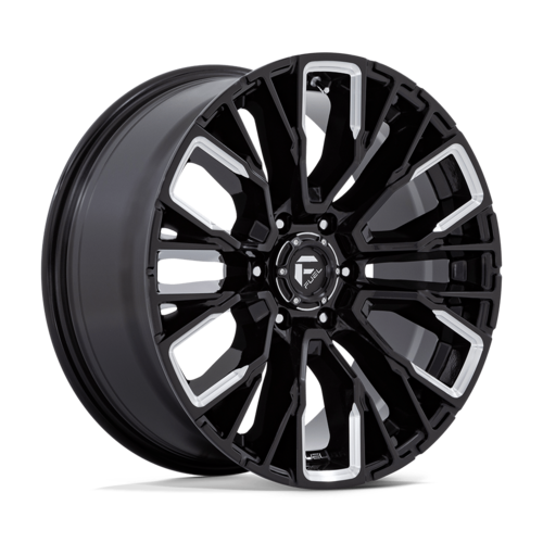 Fuel 1PC D849 Rebar 20x9 Inch Gloss Black Milled Custom Alloy Wheel