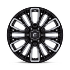 Fuel 1PC D849 Rebar 20x9 Inch Gloss Black Milled Wheel with 6x135 Bolt Pattern and 87.10mm Center Bore