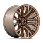 Fuel 1PC D850 Rebar 17x9 Inch Bronze Alloy Wheel with 6x139.7 Bolt Pattern and +1 Offset