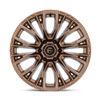 Fuel 1PC D850 Rebar 17x9 Inch Bronze Alloy Wheel with 6x139.7 Bolt Pattern and +1 Offset