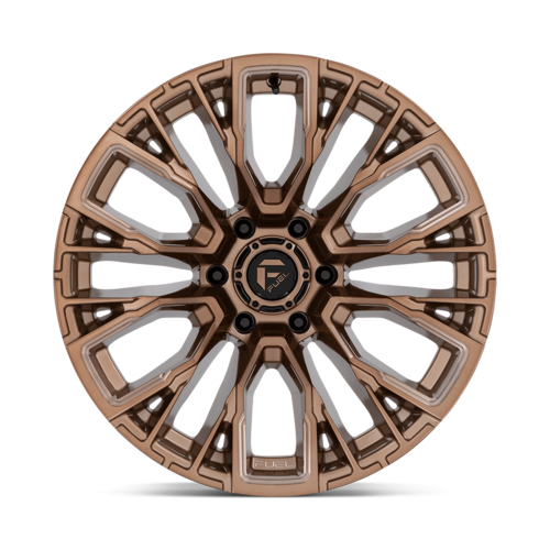 Fuel 1PC D850 Rebar 17x9 Inch Bronze Milled Wheel with 6x135 Bolt Pattern and 87.10 Center Bore