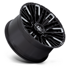 Fuel 1PC D849 REBAR 20x10 Inch Gloss Black Milled Wheel with -18 Offset and 8x170 Bolt Pattern