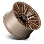 Fuel 1PC D850 REBAR 20x10 Bronze Platinum Milled Wheel with -18 Offset