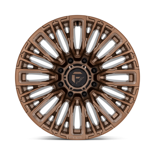 Fuel 1PC D850 REBAR 20x10 Bronze Platinum Milled Wheel with -18 Offset