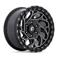 Fuel 1PC D840 Runner OR 15x8 Gloss Black Milled Wheel with -19 Offset and 5x114.3 Bolt Pattern