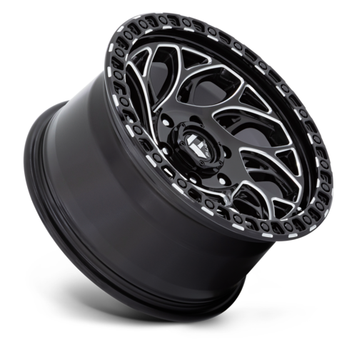 Fuel 1PC D840 Runner OR 15x8 Gloss Black Milled Wheel with -19 Offset and 5x114.3 Bolt Pattern