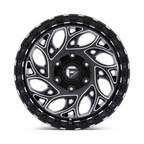 Fuel 1PC D840 Runner OR 15x8 Gloss Black Milled Wheel with -19 Offset and 5x114.3 Bolt Pattern