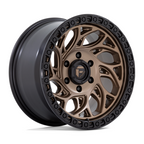Fuel 1PC D841 Runner OR 18x9 Bronze with Black Ring Wheel