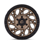 Fuel 1PC D841 Runner OR 18x9 Bronze with Black Ring Wheel