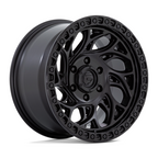 Fuel 1PC D852 Runner OR 18x9 Blackout Off-Road Wheel with 6x139.7 Bolt Pattern