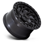 Fuel 1PC D852 Runner OR 18x9 Blackout Off-Road Wheel with -12mm Offset