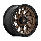 Fuel UTV D777 Runner UTV 15x7 Bronze with Black Ring Wheel