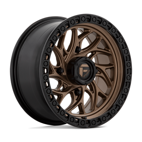 Fuel UTV D777 Runner 15x7 Bronze with Black Ring Wheel for 4x137 Bolt Pattern