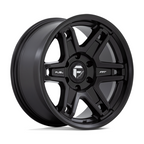 Fuel 1PC D836 Slayer 18x8.5 Matte Black Wheel with -15 Offset and 6x139.7 Bolt Pattern