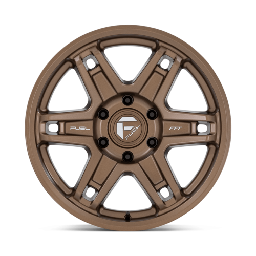 Fuel 1PC D837 Slayer Matte Bronze 18x8.5 Wheel with 6x139.7 Bolt Pattern and 106.10 Center Bore