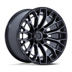 Fuel 1PC FC882 TRAX 17x9 Black Machined Face Off-Road Wheel