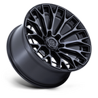 Fuel 1PC FC882 TRAX 20x9 Inch Gloss Black Machined Face Wheel with Dark Tinted Clear Finish and 8x165.1 Bolt Pattern