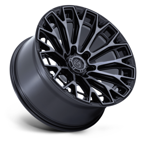 Fuel 1PC FC882 TRAX 20x9 Black Machined Face Dark Tinted Clear Wheel