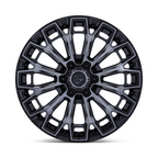 Fuel 1PC FC882 TRAX 20x10 Inch Gloss Black Machined Face Wheel with Dark Tinted Clear Finish