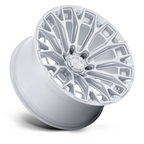 Fuel 1PC TRAX 17x9 Wheel - Silver Gloss with Machined Face, 6x135 Bolt Pattern, +1 Offset