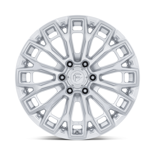 Fuel 1PC TRAX 17x9 Wheel - Silver Gloss with Machined Face, 6x135 Bolt Pattern, +1 Offset