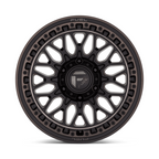 Fuel 1PC D759 Trigger Matte Black Dark Tint 17x9 Wheel with -12 Offset and 6x139.7 Bolt Pattern