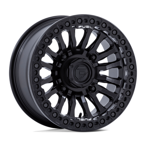 Fuel UTV FV125 RINCON Beadlock Wheel 15x7 - 4x110 Bolt Pattern, +10 Offset, Blackout Finish