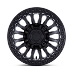 Fuel UTV FV125 RINCON Beadlock Wheel 15x7 - 4x110 Bolt Pattern, +10 Offset, Blackout Finish