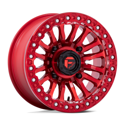 Fuel UTV FV125 RINCON 15x7 Candy Red Beadlock Wheel with 4x156 Bolt Pattern and +10 Offset