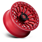 Fuel UTV FV125 RINCON Beadlock 15x7 Wheel with Candy Red Finish and 4x137 Bolt Pattern