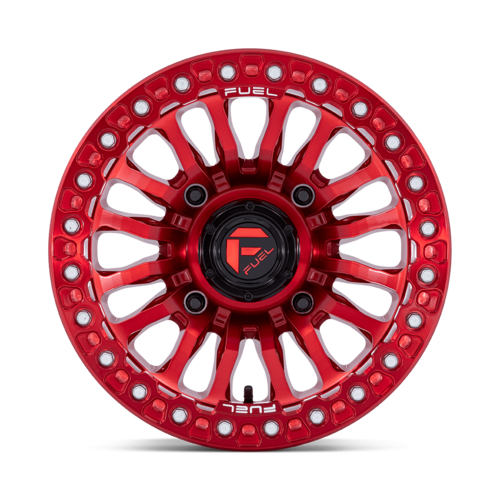 Fuel UTV FV125 RINCON 15x7 Candy Red Beadlock Wheel with 4x156 Bolt Pattern and +10 Offset