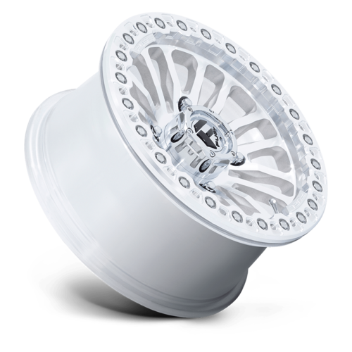 Fuel UTV FV125 RINCON Beadlock Wheel - 15x7, 4x156 Bolt Pattern, +10 Offset, Machined Finish