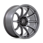 Fuel 1PC D793 Variant 20x9 Matte Gunmetal Wheel with 6x139.7 Bolt Pattern and 106.10mm Center Bore