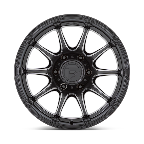 Fuel 1PC D791 Variant Matte Black 17x9 Wheel with 5x127 Bolt Pattern and -12mm Offset