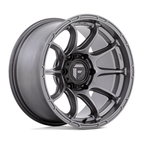 Fuel 1PC D793 Variant 17x9 Matte Gunmetal Wheel with 6x139.7 Bolt Pattern and -12mm Offset