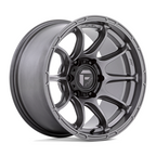 Fuel 1PC D793 Variant 17x9 Matte Gunmetal Wheel with 6x139.7 Bolt Pattern and -12mm Offset