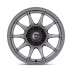 Fuel 1PC D793 Variant 17x9 Matte Gunmetal Wheel with 6x139.7 Bolt Pattern and -12mm Offset