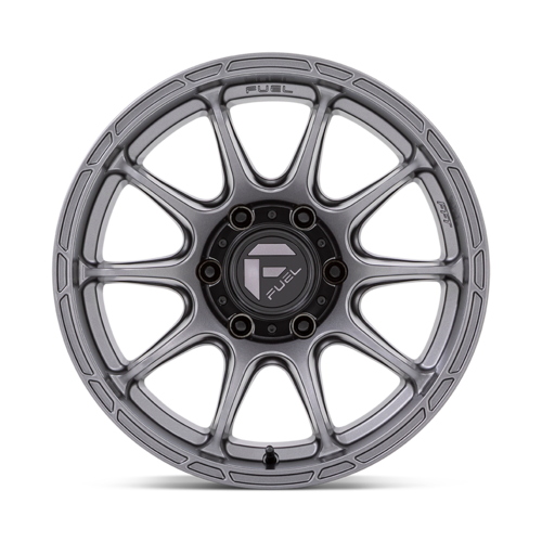 Fuel 1PC D793 Variant 17x9 Matte Gunmetal Wheel with 6x139.7 Bolt Pattern and -12mm Offset