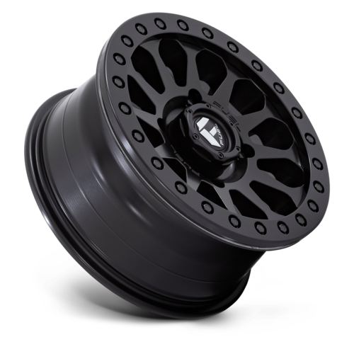 Fuel UTV D920 Vector Beadlock 15x7 Matte Black Wheel with 4x137 Bolt Pattern and +38 Offset