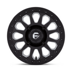 Fuel UTV D920 Vector Beadlock 15x7 Matte Black Wheel with 4x137 Bolt Pattern and +38 Offset