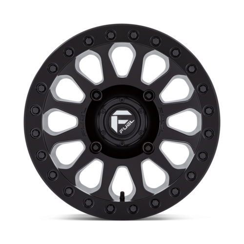 Fuel UTV D920 Vector Beadlock Wheel – 15x7 Inches, Matte Black Finish, 4x156 Bolt Pattern, +13 Offset, 132mm Center Bore