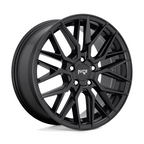 Niche 1PC M190 Gamma 18x8 Matte Black Wheel with 5x112 Bolt Pattern and 66.56 Center Bore
