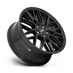Niche 1PC M224 Gamma 18x8 Gloss Black Wheel with 5x112 Bolt Pattern and 66.56mm Center Bore
