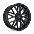 Niche 1PC M224 Gamma 20x10.5 Inch Gloss Black Wheel with 5x112 Bolt Pattern and 66.56mm Center Bore