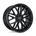 Niche 1PC M224 Gamma 22x9 Gloss Black Wheel with 5x127 Bolt Pattern and +35 Offset
