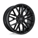 Niche 1PC M224 Gamma 22x9 Gloss Black Wheel with 5x127 Bolt Pattern and +35 Offset
