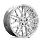 Niche 1PC M249 Gamma 18x8 Chrome Alloy Wheel with 5x114.3 Bolt Pattern and 40mm Offset
