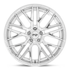 Niche 1PC M249 Gamma 18x8 Chrome Wheel with 5x112 Bolt Pattern and 42mm Offset