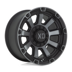 XD Gauntlet XD852 17x9 Satin Black Wheel with Gray Tint for 6x135/139.7 Bolt Pattern